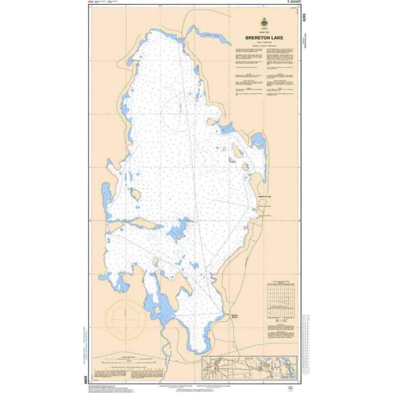 Service Hydrographique du Canada - 6209 - Brereton Lake