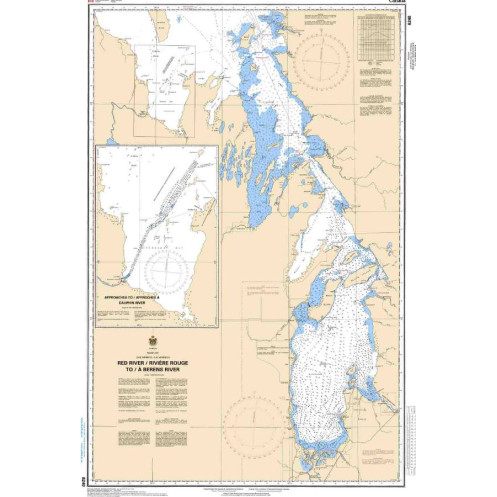 Service Hydrographique du Canada - 6240 - Red River / Rivière Rouge to/à Berens River Service Hydrographique du Canada - 6240 - Red River / Rivière Rouge to/à Berens River