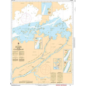 Service Hydrographique du Canada - 6264 - East Channel to/au Little Playgreen Lake