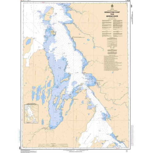 Service Hydrographique du Canada - 6267 - Grindstone Point to/à Berens River Service Hydrographique du Canada - 6267 - Grindstone Point to/à Berens River