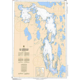 Service Hydrographique du Canada - 6270 - Lake Winnipegosis/Lac Winnipegosis