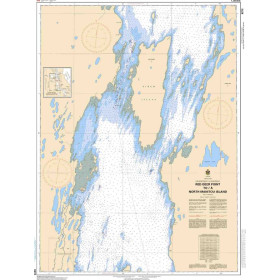 Service Hydrographique du Canada - 6272 - Red Deer Point to/à North Manitou Island