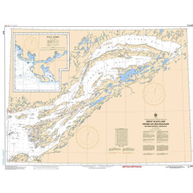 Service Hydrographique du Canada - 6341 - Great Slave Lake/Grand lac des Esclaves, Eastern Portion/Partie est