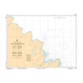 Service Hydrographique du Canada - 6354 - McIver Point to/à Mirage Point