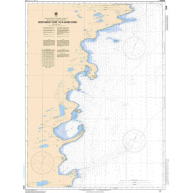 Service Hydrographique du Canada - 6358 - Northwest Point to/à Jones Point
