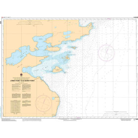 Service Hydrographique du Canada - 6359 - Jones Point to/à Burnt Point