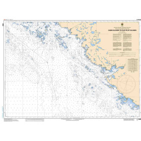 Service Hydrographique du Canada - 6368 - Cabin Islands to/aux Pilot Islands