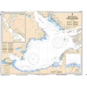 Service Hydrographique du Canada - 6370 - Great Slave Lake / Grand lac des Esclaves, Western Portion / Partie ouest
