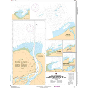 Service Hydrographique du Canada - 6371 - Harbours in Great Slave Lake / Havres dans le Grand Lacs des Esclaves - South Shore /