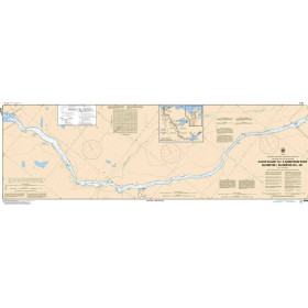 Service Hydrographique du Canada - 6408 - Cache Island to/à Rabbitskin River Kilometre 233 / Kilomètre 301