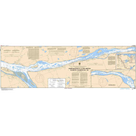 Service Hydrographique du Canada - 6409 - Rabbitskin River to/à Fort Simpson Kilometre 300 / Kilomètre 330