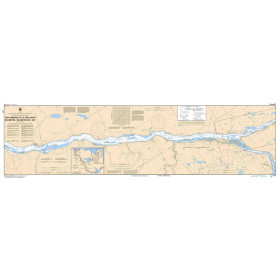 Service Hydrographique du Canada - 6410 - Fort Simpson to/à Trail River Kilometre 330 / Kilomètre 390