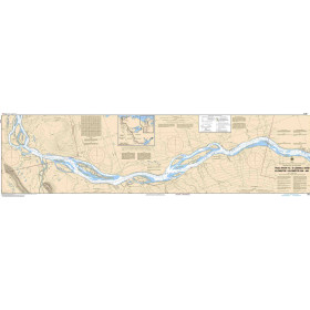 Service Hydrographique du Canada - 6411 - Trail River to/à Camsell Bend Kilometre 390 / Kilomètre 460