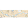 Service Hydrographique du Canada - 6411 - Trail River to/à Camsell Bend Kilometre 390 / Kilomètre 460