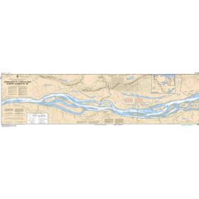 Service Hydrographique du Canada - 6419 - Norman Wells to/à Carcajou Ridge Kilometre 910 / Kilomètre 980