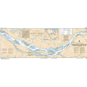 Service Hydrographique du Canada - 6423 - Askew Islands to/à Bryan Island Kilometre 1180 / Kilomètre 1240