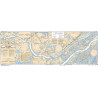 Service Hydrographique du Canada - 6430 - East Channel, Kilometre/Kilomètre 1645 - 1710