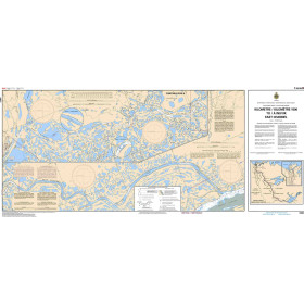 Service Hydrographique du Canada - 6432 - Kilometre/Kilomètre 1500 to/à Inuvik East Channel