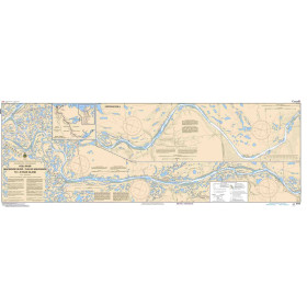 Service Hydrographique du Canada - 6438 - Peel River, Mackenzie River/Fleuve Mackenzie to/à Road Island