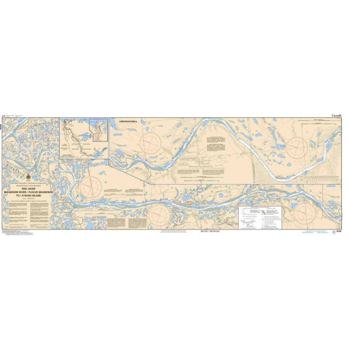 Service Hydrographique du Canada - 6438 - Peel River, Mackenzie River/Fleuve Mackenzie to/à Road Island Service Hydrographique du Canada - 6438 - Peel River, Mackenzie River/Fleuve Mackenzie to/à Road Island