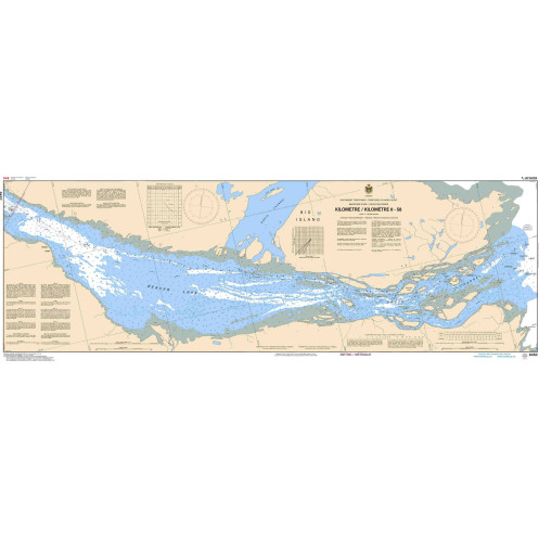 Service Hydrographique du Canada - 6452 - Mackenzie River / Fleuve Mackenzie (Kilometre / Kilomètre 0-58) Service Hydrographique du Canada - 6452 - Mackenzie River / Fleuve Mackenzie (Kilometre / Kilomètre 0-58)