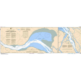 Service Hydrographique du Canada - 6454 - Mackenzie River / Fleuve Mackenzie (Kilometre / Kilomètre 90-147)