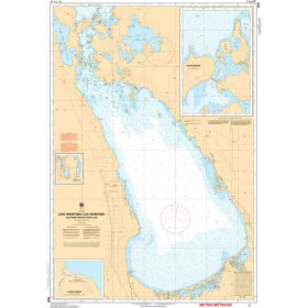 Service Hydrographique du Canada - 6505 - Lake Manitoba / Lac Manitoba (Southern Portion / Partie sud)