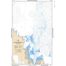 Service Hydrographique du Canada - 5376 - Approches à/Approaches to Rivière Koksoak