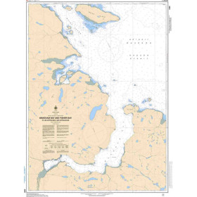 Service Hydrographique du Canada - 5390 - Wakeham Bay and Fisher Bay et les Approches/and Approaches