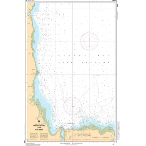 Service Hydrographique du Canada - 5400 - Cape Churchill to/à Egg River