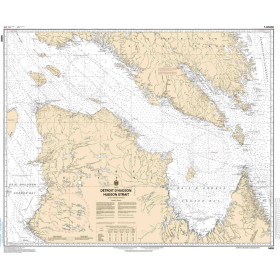 Service Hydrographique du Canada - 5450 - Hudson Strait/Détroit d'Hudson