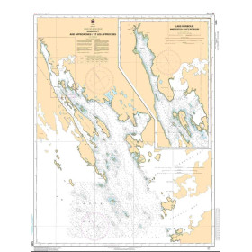 Service Hydrographique du Canada - 5455 - Kimmirut and Approaches/et les Approches