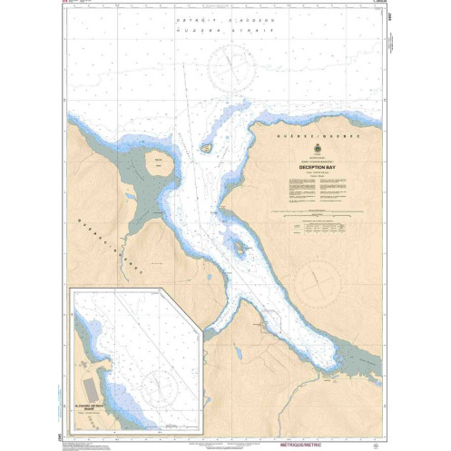 Service Hydrographique du Canada - 5457 - Deception Bay