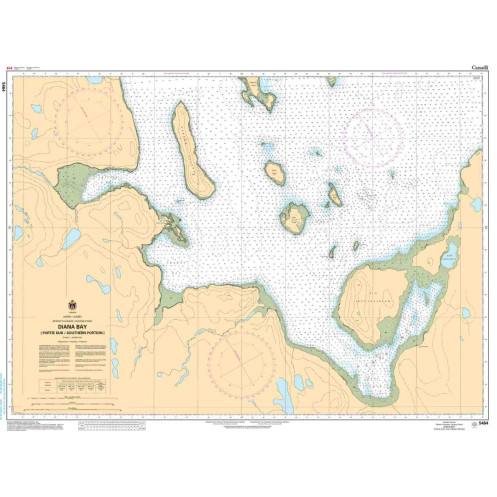 Service Hydrographique du Canada - 5464 - Diana Bay (Partie Sud/Southern Portion)