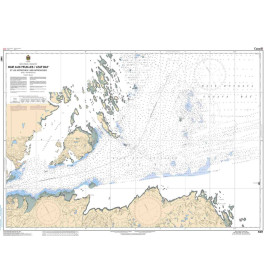 Service Hydrographique du Canada - 5467 - Baie aux feuilles / Leaf Bay et les Approches / and Approaches