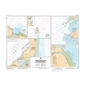 Service Hydrographique du Canada - 5476 - Harbours and Anchorages Hudson Bay and James Bay/Ports et Mouillages Baie d'Hudson et