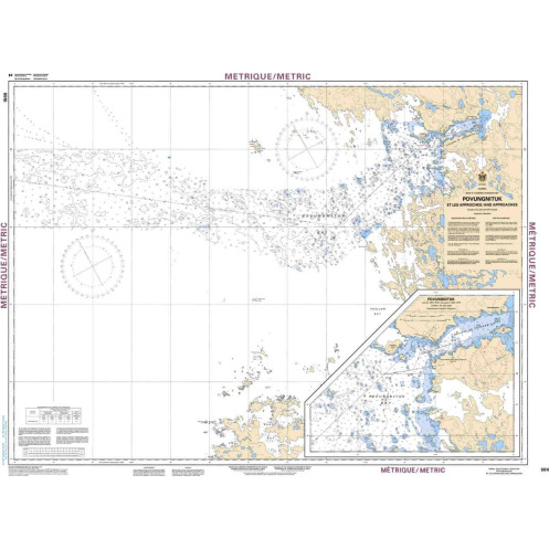 Service Hydrographique du Canada - 5510 - Povungnituk et les approches/and Approches