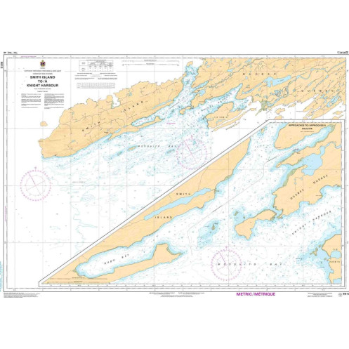 Service Hydrographique du Canada - 5512 - Smith Island to/à Knight Harbour