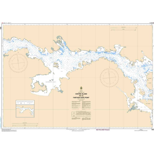 Service Hydrographique du Canada - 5622 - Centre Island to/à Farther Hope Point