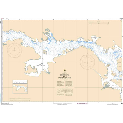 Service Hydrographique du Canada - 5622 - Centre Island to/à Farther Hope Point Service Hydrographique du Canada - 5622 - Centre Island to/à Farther Hope Point