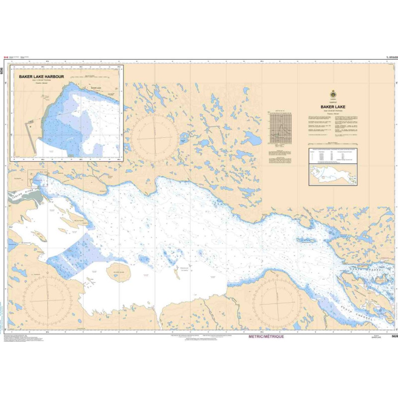 Service Hydrographique du Canada - 5626 - Baker Lake