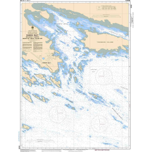 Service Hydrographique du Canada - 5628 - Rankin Inlet Including / y Compris Melvin Bay and/ et Prairie Bay