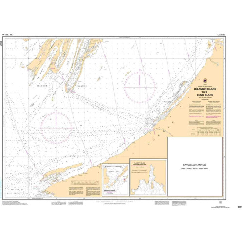 Service Hydrographique du Canada - 5707 - Bélanger Island to/à Long Island