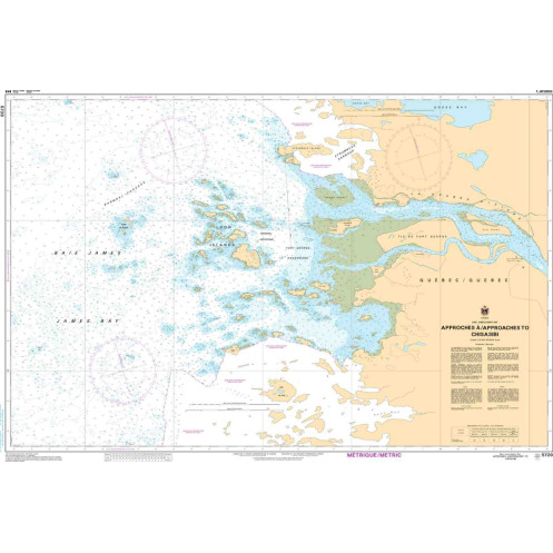 Service Hydrographique du Canada - 5720 - Approches à/Approaches to Chisasibi Service Hydrographique du Canada - 5720 - Approches à/Approaches to Chisasibi