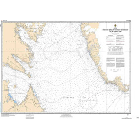 Service Hydrographique du Canada - 7011 - Hudson Strait/Détroit D'Hudson to/à Groenland