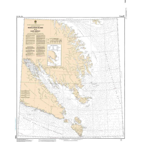 Service Hydrographique du Canada - 7050 - Resolution Island to/à Cape Mercy