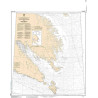 SHC - 7050 - nautical chart - Resolution Island to/from Cape Mercy