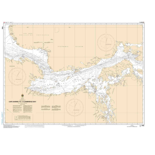 Service Hydrographique du Canada - 7082 - Cape Baring to/à Cambridge Bay Service Hydrographique du Canada - 7082 - Cape Baring to/à Cambridge Bay