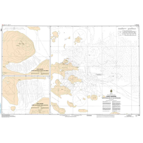 Service Hydrographique du Canada - 7193 - Cape Hooper and Approaches/et les Approches