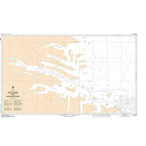 Service Hydrographique du Canada - 7194 - Cape Hooper to/à Arguyartu Point Including/y compris Ekalugad Fiord Service Hydrographique du Canada - 7194 - Cape Hooper to/à Arguyartu Point Including/y compris Ekalugad Fiord